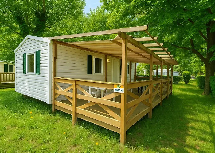 펜션 Voll Klimatisiertes Mobile Mit Wi-fi Am Europa-park Boofzheim